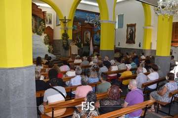 Ceremonia de Bajada de la Virgen de las Nieves en Lomo Magullo/Francisco Javier Santana.